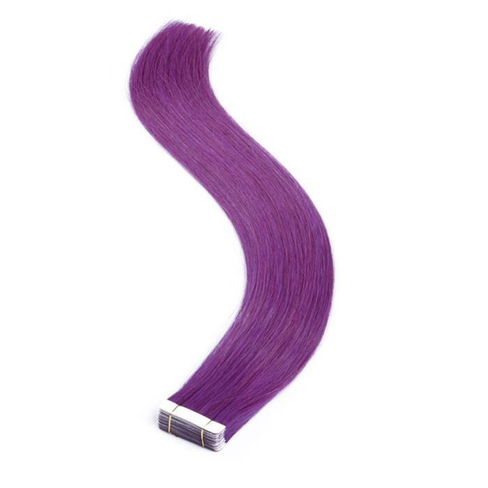Dyed Hand Tied Tape Hair Extension