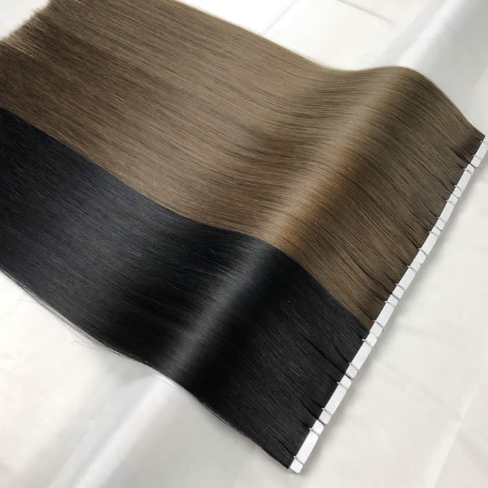 Plucharm Natural Color Tape In Hair Extension