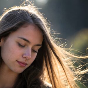 Inspirational quote about beauty and hair